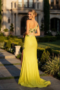 Elegant Beaded Embellished A-Line Long Formal Prom Evening Gown JTJT2514R