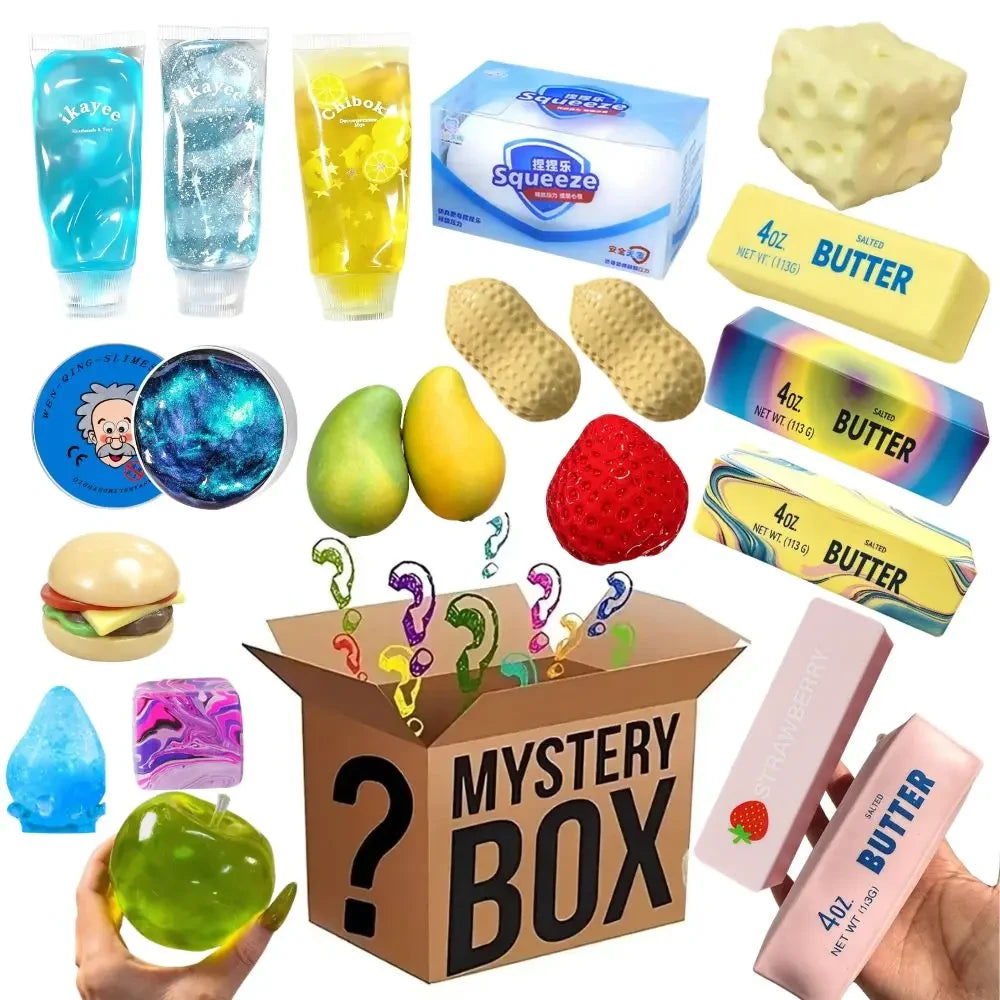 Mystery Food Squeeze Toy