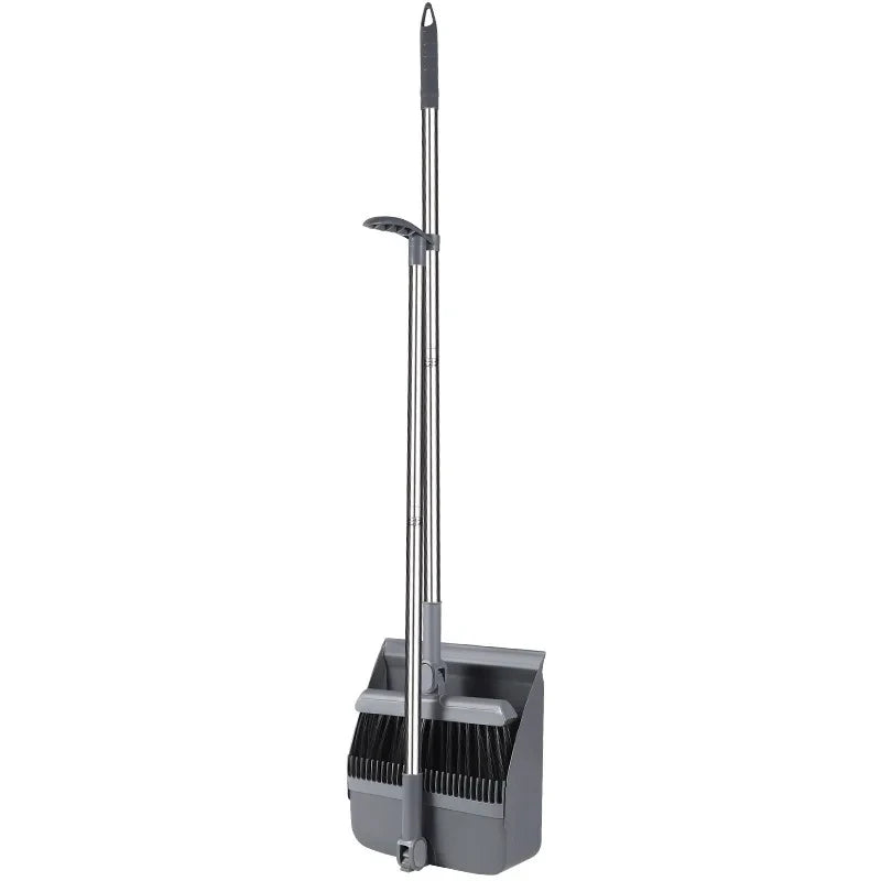 Household Broom And Dustpan Set