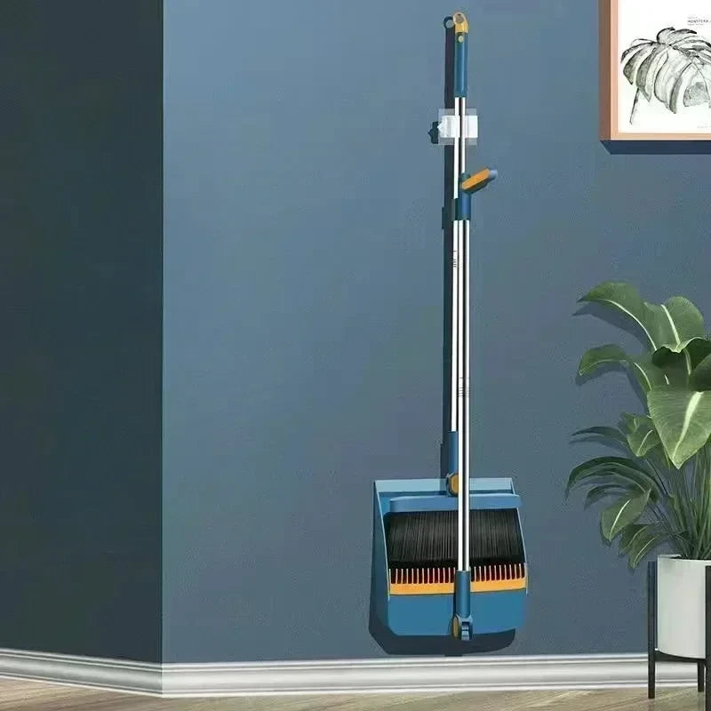 Household Broom And Dustpan Set