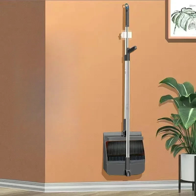 Household Broom And Dustpan Set