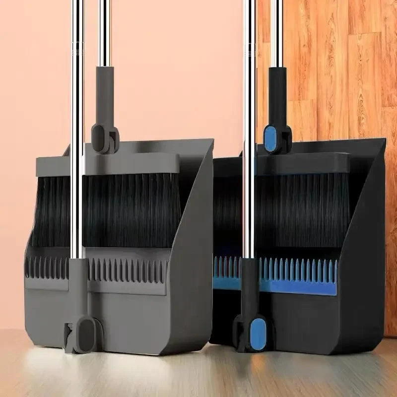 Household Broom And Dustpan Set
