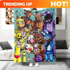 Cartoon Cotton Throw Blanket
