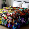 Cartoon Cotton Throw Blanket