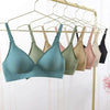 Seamless Wireless Latex Bralette