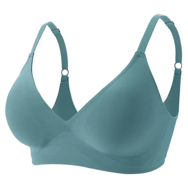 Seamless Wireless Latex Bralette