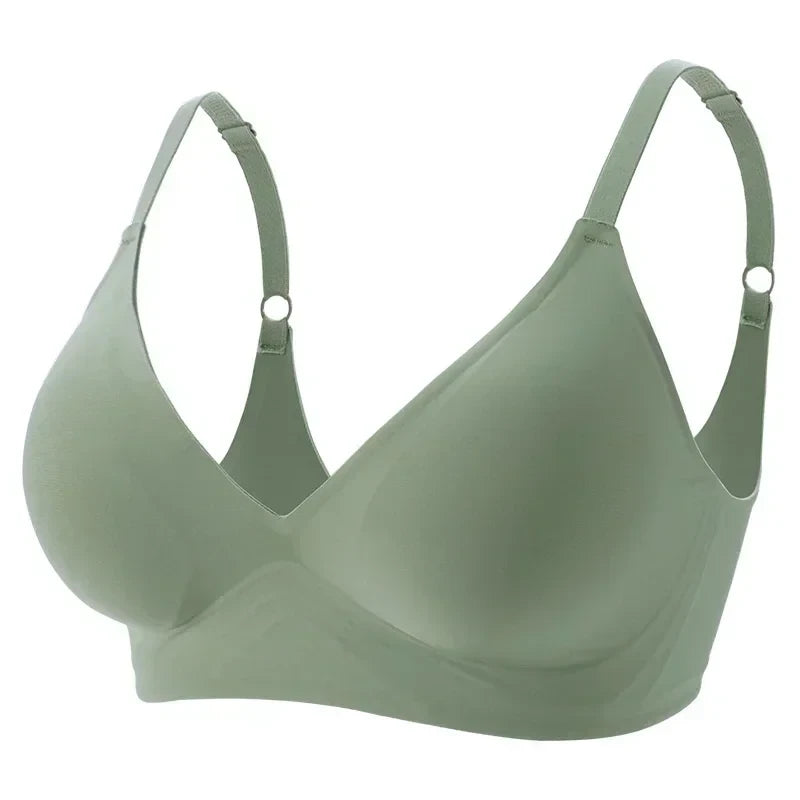 Seamless Wireless Latex Bralette