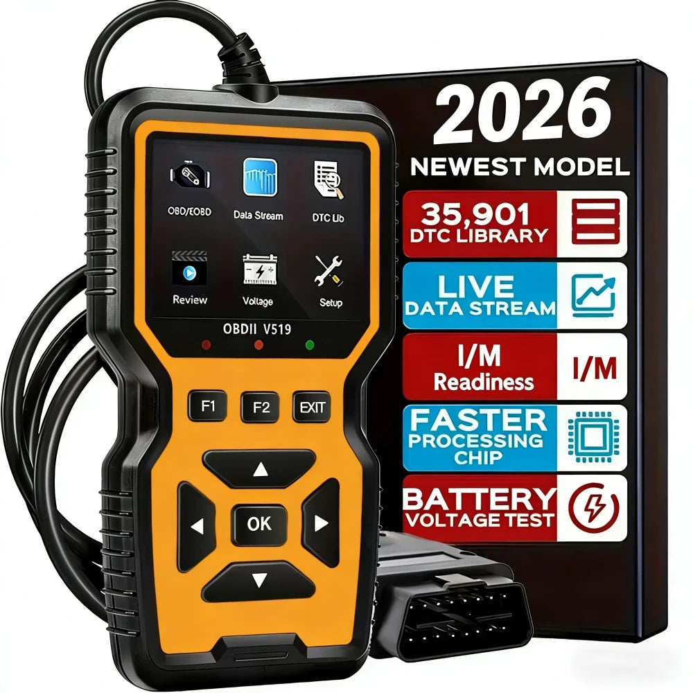 Professional OBD2 Automotive Diagnostic Scanner