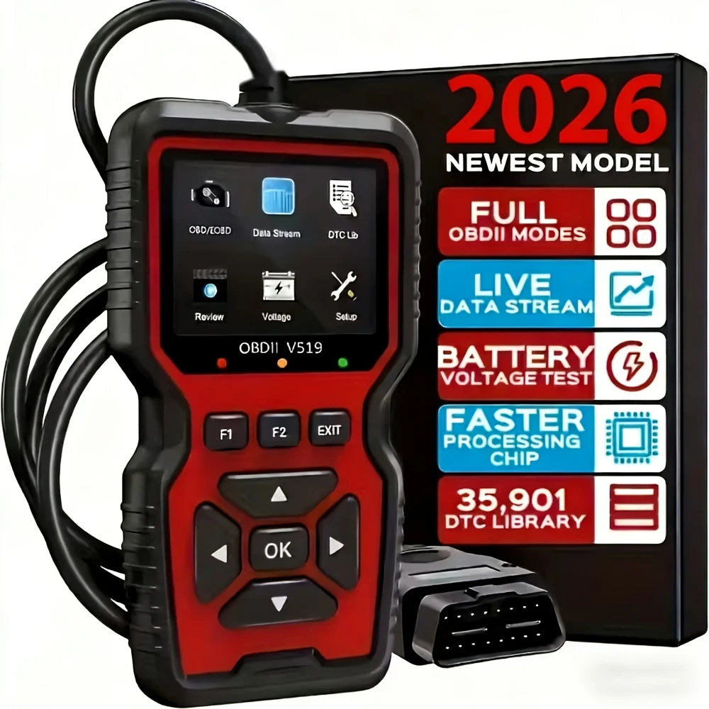 Professional OBD2 Automotive Diagnostic Scanner