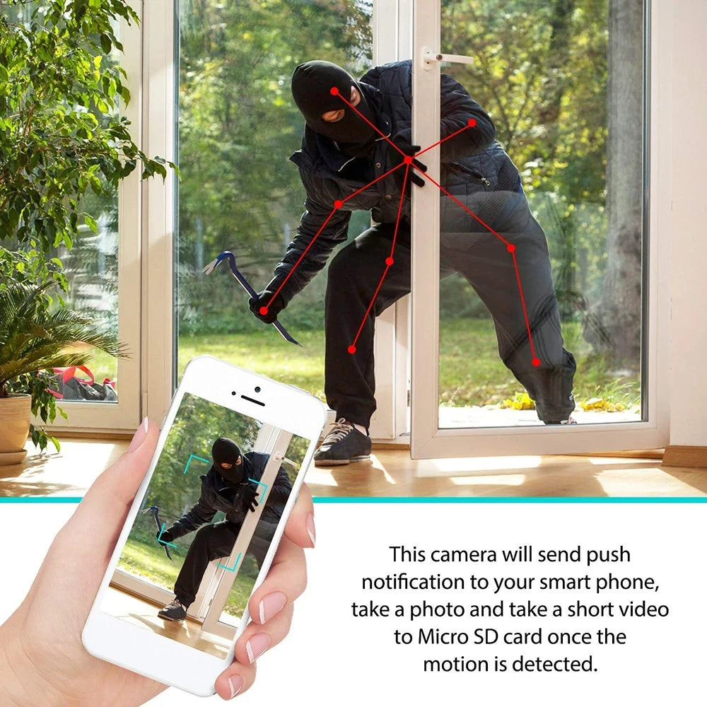 Mini Portable Remote WiFi Camera