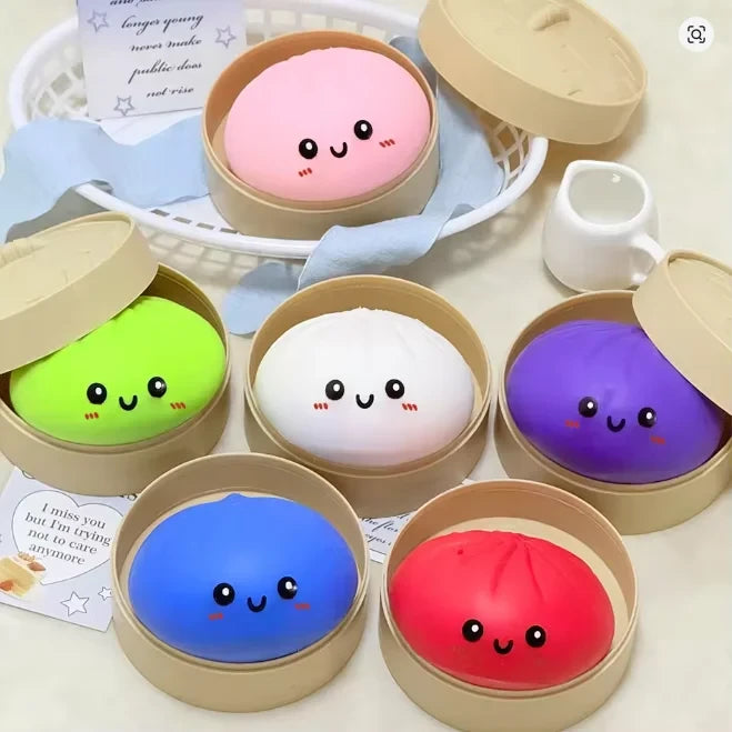 Dumpling Squishy Stress Relief Toy