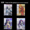 Anime Character Collection Flash Cards