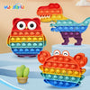 Rainbow Silicone Sensory Fidget Toy