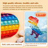 Rainbow Silicone Sensory Fidget Toy