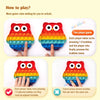 Rainbow Silicone Sensory Fidget Toy