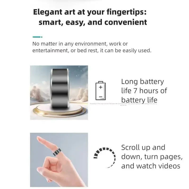 Wireless Bluetooth Ring Mouse