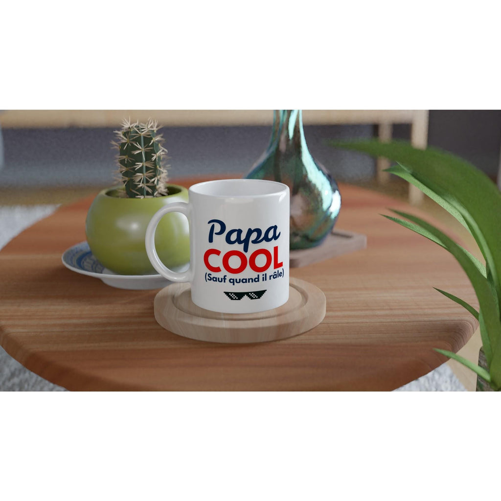 Mug en céramique - Papa Cool -  Cadeau fête des pères