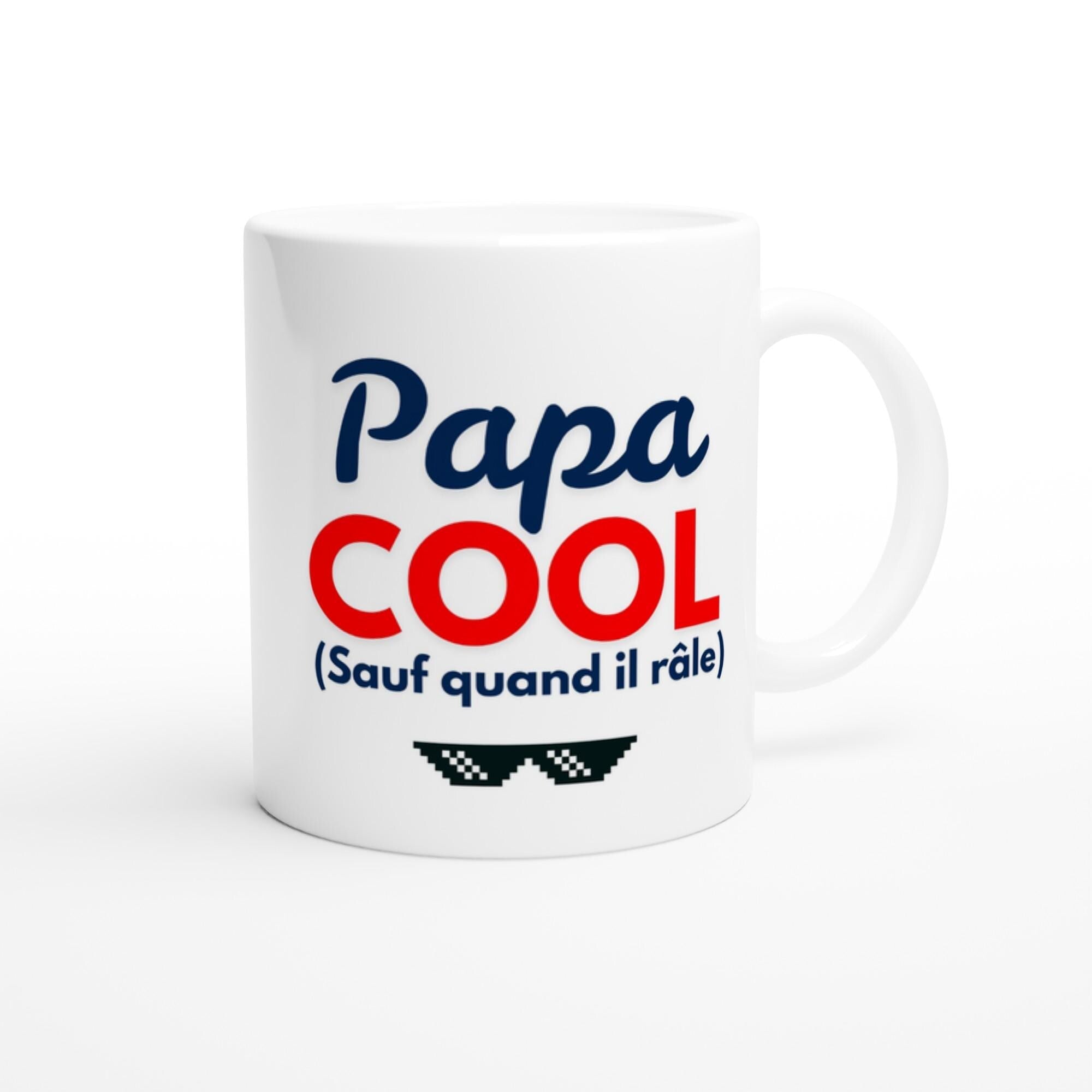 Mug en céramique - Papa Cool -  Cadeau fête des pères