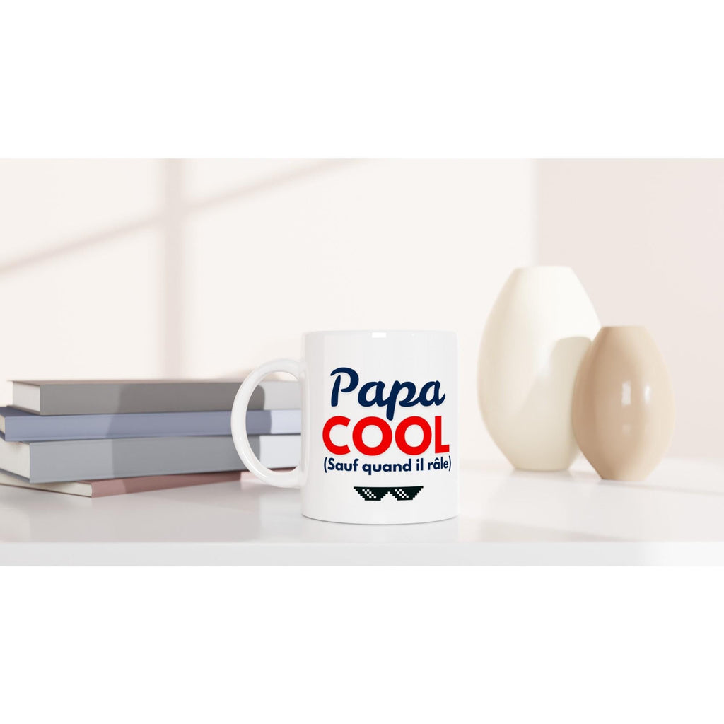 Mug en céramique - Papa Cool -  Cadeau fête des pères
