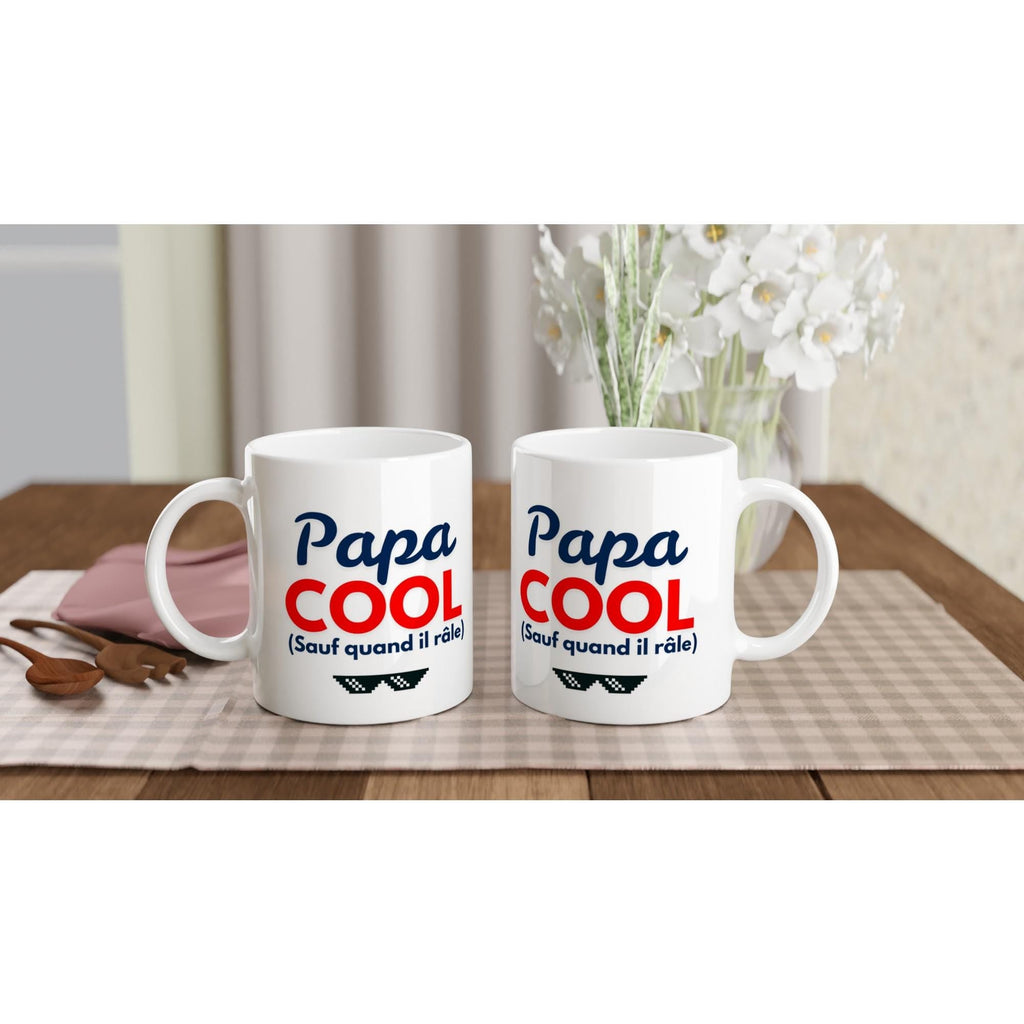 Mug en céramique - Papa Cool -  Cadeau fête des pères